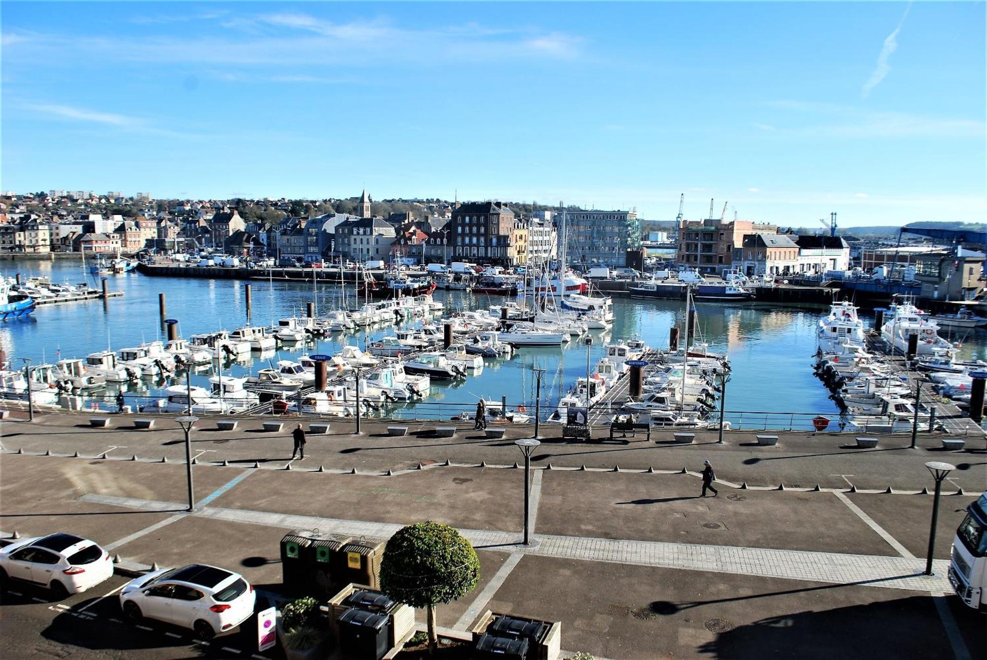 Ferienwohnung Duplex Avec Vue Sur Le Port De Plaisance Dieppe Exterior foto